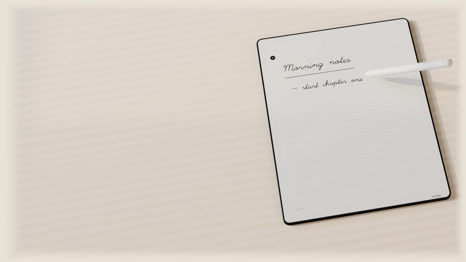 The Digital Notepad: in use