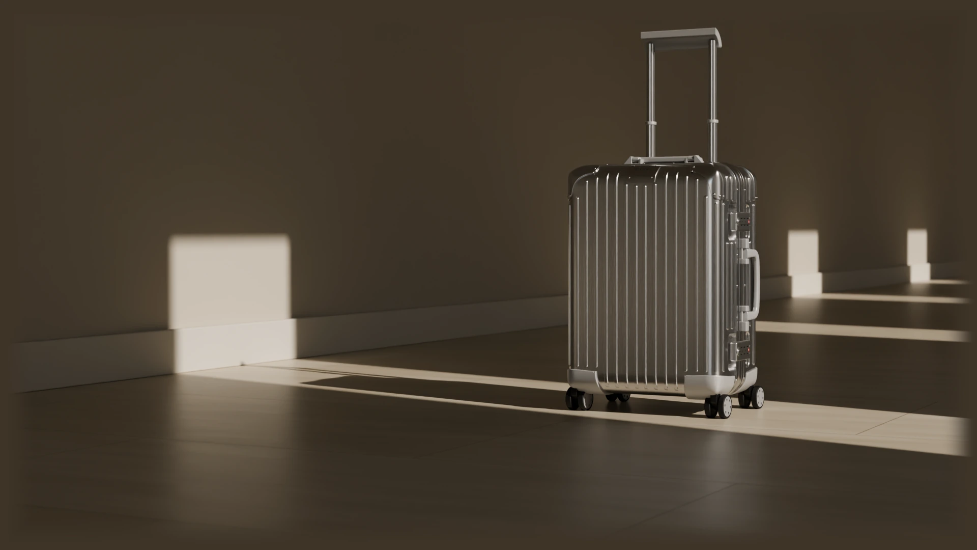 The Cabin Luggage: in use